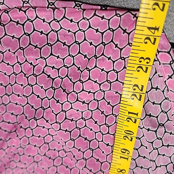 JLO  XL women's pink wrap bodice top - Picture 6 of 6